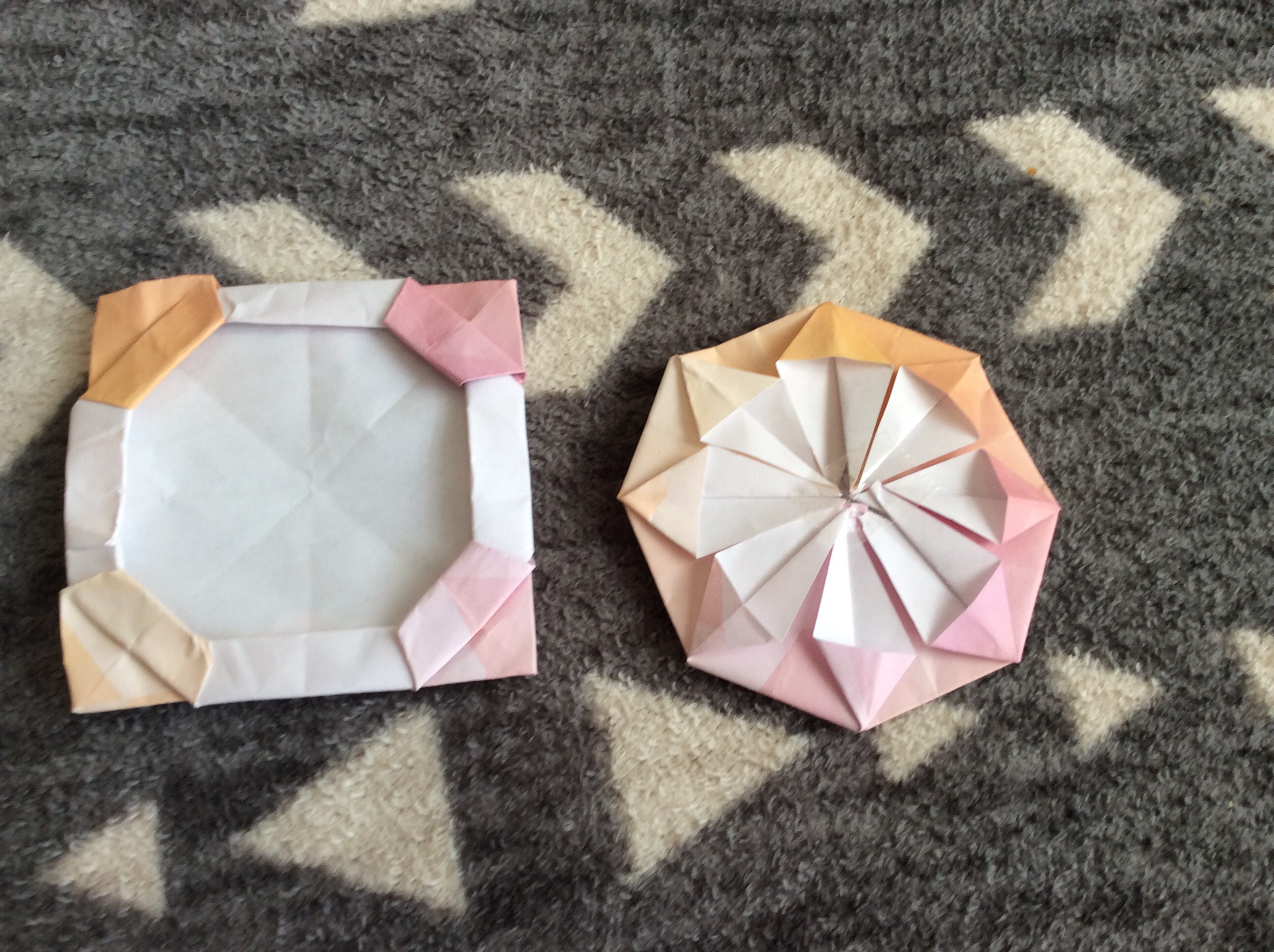 折り紙の メダル の簡単な作り方 折り紙オンライン