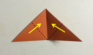 折り紙の セミ の簡単な折り方 折り紙オンライン