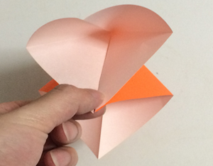 折り紙の立体的な とんぼ の簡単な折り方 折り紙オンライン