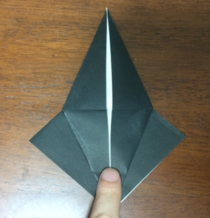 折り紙の簡単な ツバメ の折り方 折り紙オンライン