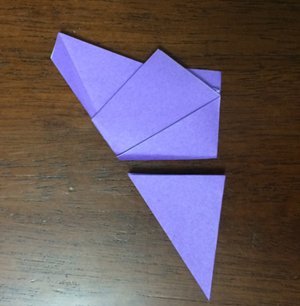 折り紙の立体的な リンドウ の折り方 敬老の日の手作りプレゼントに最適 折り紙オンライン