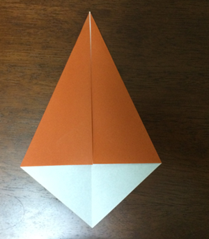 折り紙の 猿 の簡単な折り方 折り紙オンライン