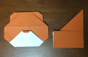 折り紙の クマ の簡単な折り方 折り紙オンライン