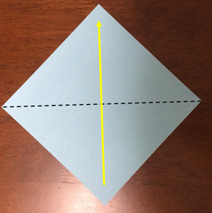 切り紙 折り紙の 雪の結晶 の簡単な作り方 折り紙オンライン