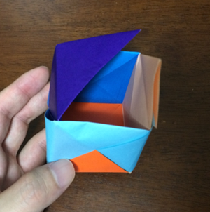 折り紙の 立方体 の簡単な折り方 ユニット折り紙の作り方 折り紙オンライン