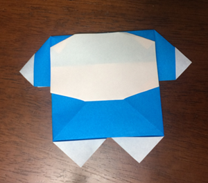 折り紙の ドラえもん の簡単な折り方 折り紙オンライン