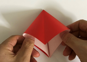 折り紙の立体的な カニ の簡単な折り方 折り紙オンライン