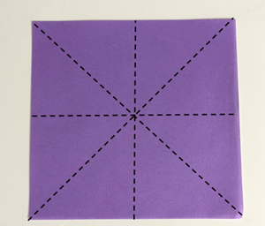 折り紙の立体的な テーブル の簡単な折り方 折り紙オンライン