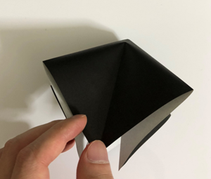 折り紙の立体的な 魔女の帽子 の折り方 折り紙オンライン