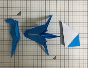 折り紙の立体的な ペガサス の簡単な折り方 折り紙オンライン